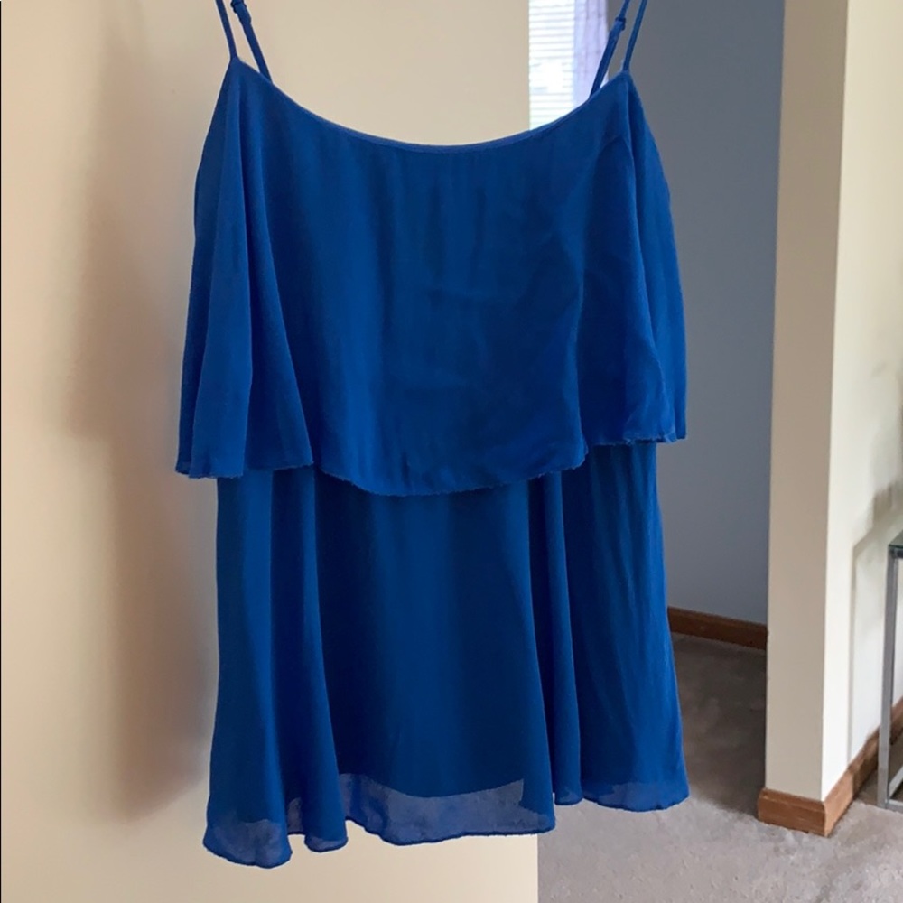 Thin strap tank top